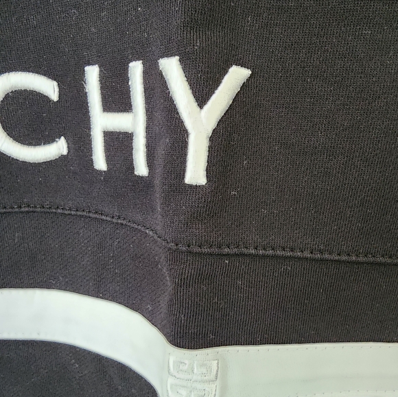 Givenchy Logo Embroidered Striped Crewneck Sweatshirt Slim Fit - Picture 8 of 12